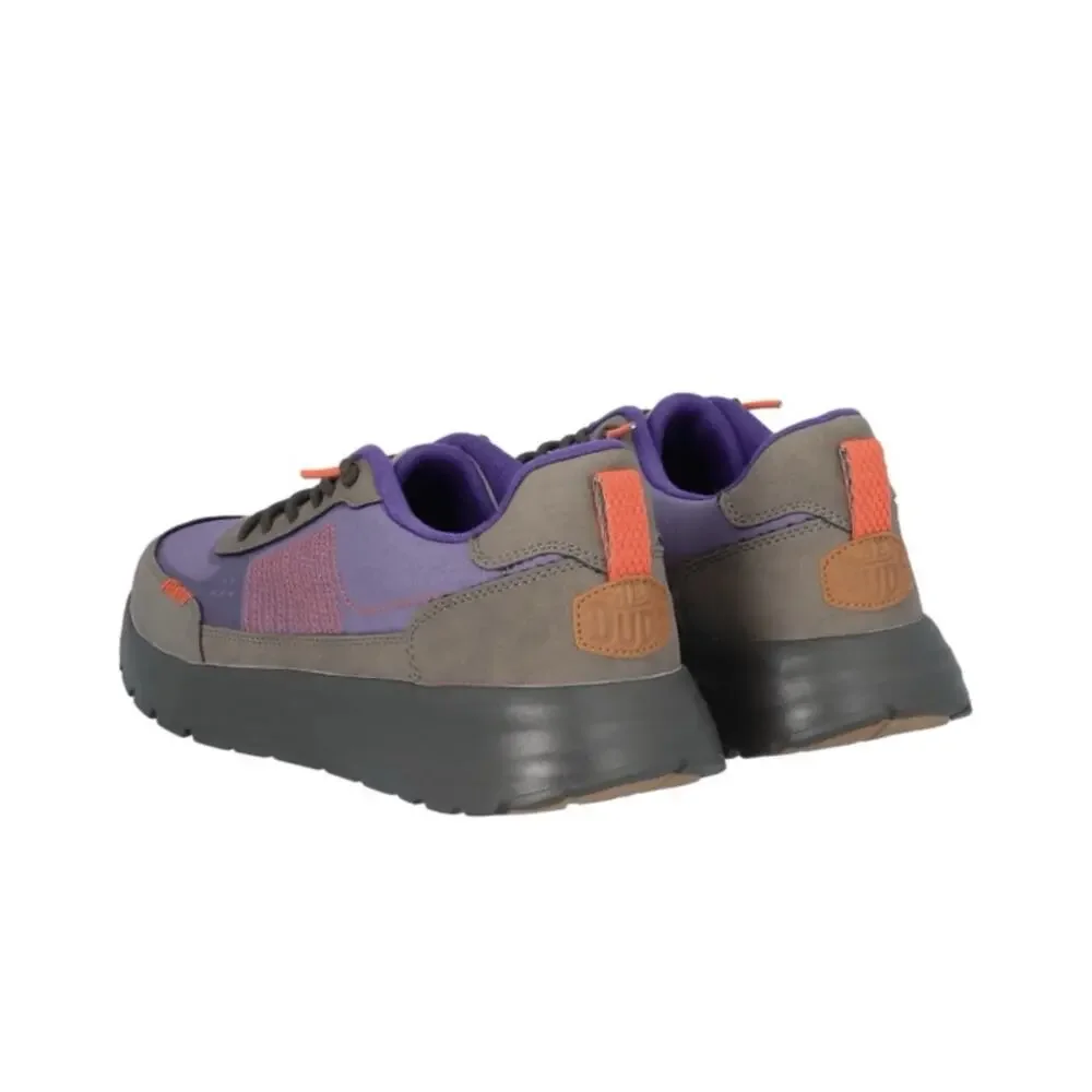 HEYDUDE Sirocco Alta M Hype Men’s 12 Grey Purple Sneakers New Without Box